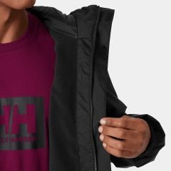 HELLY HANSEN VANCOUVER FLEECE LINED MONT S - Black