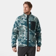 HELLY HANSEN PANORAMA PRINTED PILE SNAP MONT M