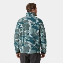 HELLY HANSEN PANORAMA PRINTED PILE SNAP MONT M
