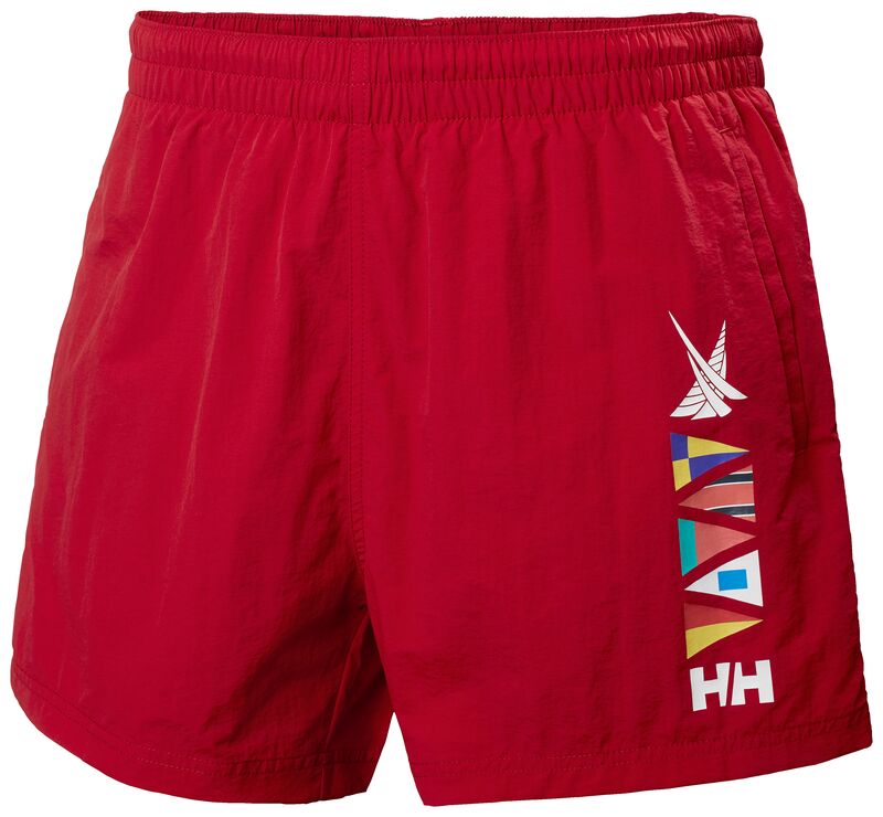 HELLY HANSEN CASCAIS MAYO ŞORT S - KIRMIZI