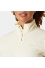 HELLY HANSEN W LIGHT HALFZIP POLAR L - Beyaz