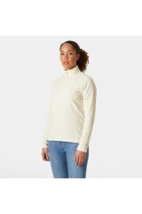 HELLY HANSEN W LIGHT HALFZIP POLAR L - Beyaz