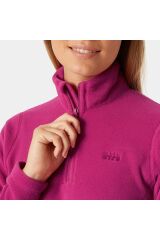 HELLY HANSEN W LIGHT HALFZIP POLAR S - Magenta