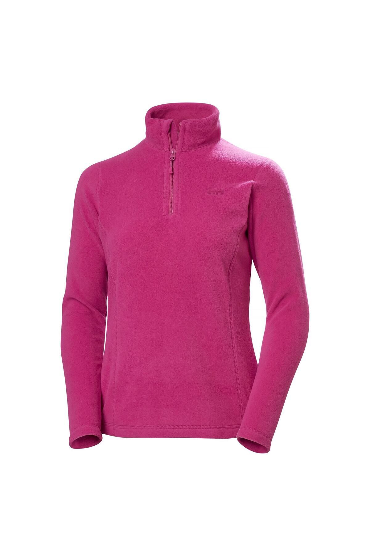 HELLY HANSEN W LIGHT HALFZIP POLAR XL - Magenta