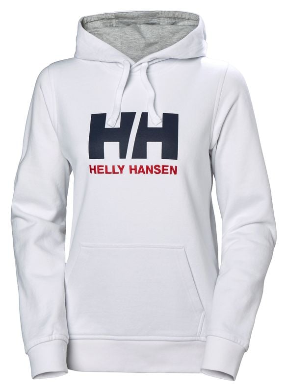 HH W HH LOGO HOODIE - HELLY HANSEN KADIN KAPÜŞONLU SWEAT