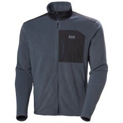 HELLY HANSEN BLOCK FULLZIP POLAR MONT L - füme