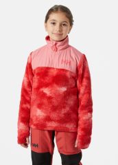 HELLY HANSEN JR CHAMP 1/2 ZIP MIDLAYER 16 YAŞ - Pembe