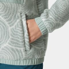 HELLY HANSEN W IMPERIAL PRINTED PILE SNAP MONT S