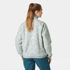 HELLY HANSEN W IMPERIAL PRINTED PILE SNAP MONT S