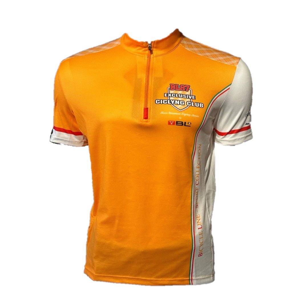 Kısa Kollu Bisiklet Forması S - TURUNCU