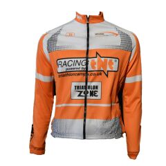 Uzun Kollu Tam Fermuarlı Bisiklet Forması