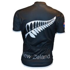 Kısa Kollu Tam Fermuar Bisiklet Forması