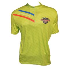 Kısa Kollu Tam Fermuar Bisiklet Forması