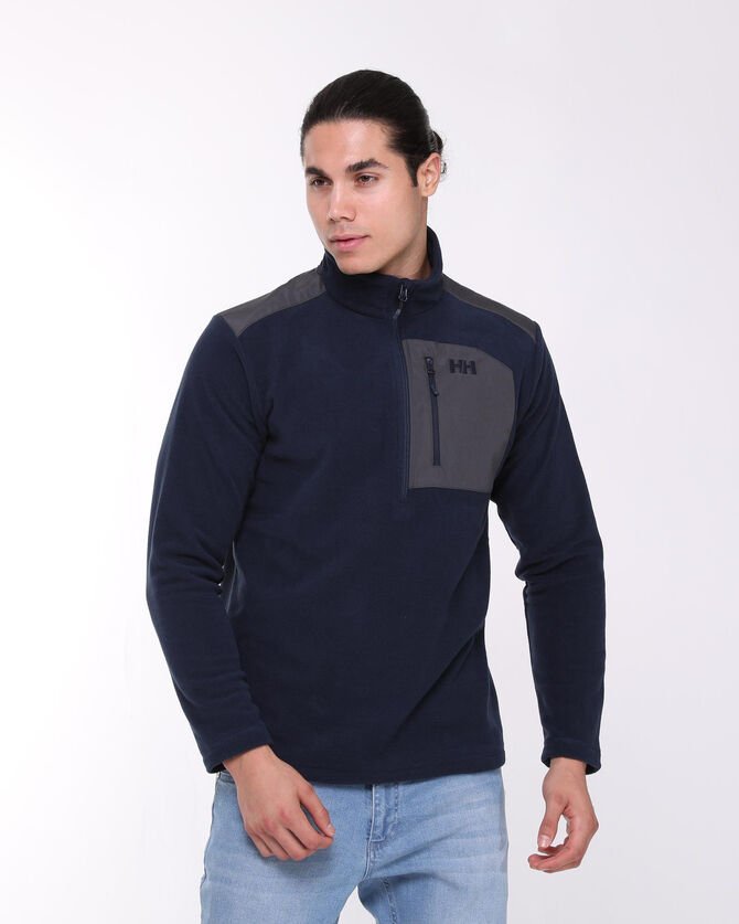 HELLY HANSEN BLOCK HALFZIP POLAR L - Lacivert