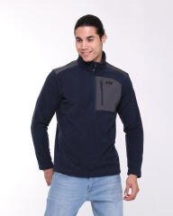 HELLY HANSEN BLOCK HALFZIP POLAR L - Lacivert