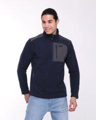 HELLY HANSEN BLOCK HALFZIP POLAR XXL - Lacivert