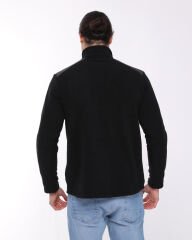 HELLY HANSEN BLOCK HALFZIP POLAR L - Siyah