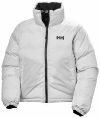 HELLY HANSEN W YU 23 REVERSIBLE PUFFER MONT S - Siyah