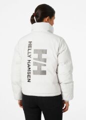 HELLY HANSEN W YU 23 REVERSIBLE PUFFER MONT S - Siyah