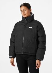 HELLY HANSEN W YU 23 REVERSIBLE PUFFER MONT M - Siyah
