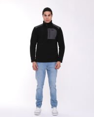 HELLY HANSEN BLOCK HALFZIP POLAR XXL - Siyah