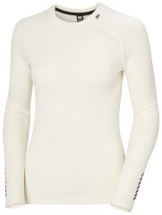 HELLY HANSEN W LIFA MERINO MIDWEIGHT CREW XS - Beyaz