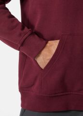 HELLY HANSEN LOGO HOODIE KAPİŞONLU XL - BORDO