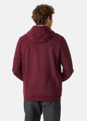 HELLY HANSEN LOGO HOODIE KAPİŞONLU XL - BORDO