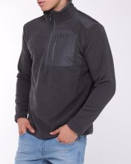HELLY HANSEN BLOCK HALFZIP POLAR XXL - EBONY