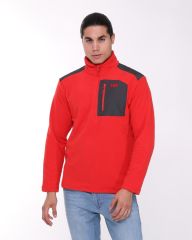 HELLY HANSEN BLOCK HALFZIP POLAR L - KIRMIZI