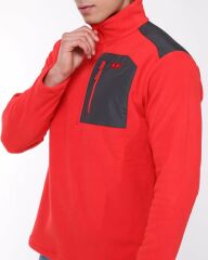 HELLY HANSEN BLOCK HALFZIP POLAR L - KIRMIZI
