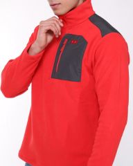HELLY HANSEN BLOCK HALFZIP POLAR XL - KIRMIZI