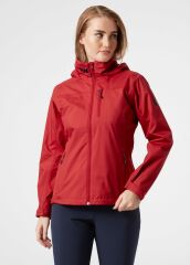 HELLY HANSEN  W CREW KAPİŞONLU MIDLAYER MONT S - KIRMIZI
