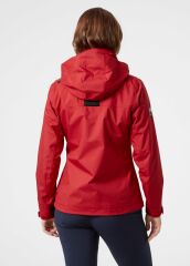 HELLY HANSEN  W CREW KAPİŞONLU MIDLAYER MONT XL - KIRMIZI