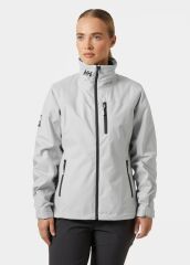 HELLY HANSEN W CREW MIDLAYER MONT 2 L - Grey Fog