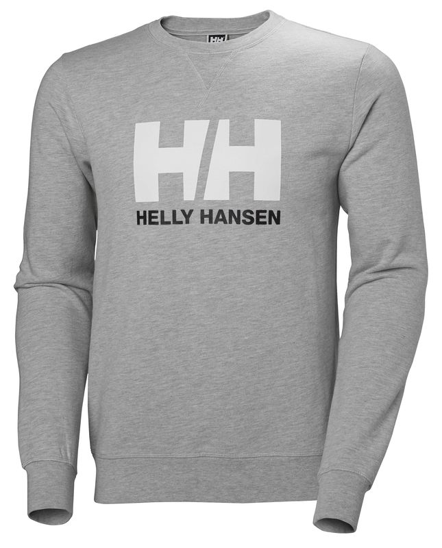 HELLY HANSEN LOGO CREW SWEAT S - GRİ