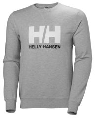 HELLY HANSEN LOGO CREW SWEAT S - GRİ