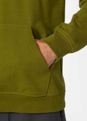 HELLY HANSEN LOGO HOODIE KAPİŞONLU S - YEŞİL