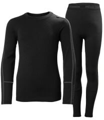 HH JR LIFA MERINO MIDWEIGHT SET - HELLY HANSEN ÇOCUK TERMAL SET