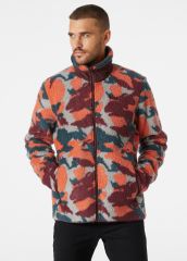 HELLY HANSEN PANORAMA PRINTED PILE MONT M - TURUNCU