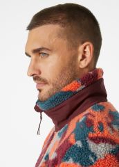 HELLY HANSEN PANORAMA PRINTED PILE MONT S - TURUNCU