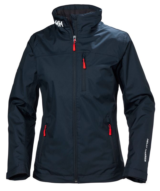 HH W CREW MIDLAYER JACKET - HH POLAR KAPLAMALI KADIN OUTDOOR CEKET M - Lacivert