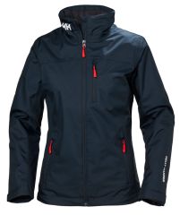HH W CREW MIDLAYER JACKET - HH POLAR KAPLAMALI KADIN OUTDOOR CEKET XS - Lacivert
