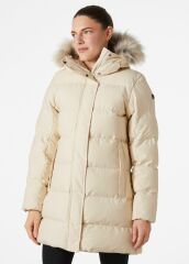 HELLY HANSEN W BLOSSOM PUFFY KADIN PARKA L - KREM
