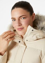 HELLY HANSEN W BLOSSOM PUFFY KADIN PARKA S - KREM