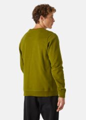 HELLY HANSEN LOGO CREW SWEAT L - YEŞİL