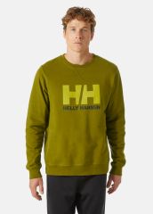 HELLY HANSEN LOGO CREW SWEAT XXL - YEŞİL