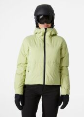 HELLY HANSEN W NORA ŞORT PUFFY KAYAK MONT L - YEŞİL