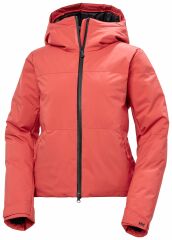 HELLY HANSEN W NORA ŞORT PUFFY KAYAK MONT XS - KIRMIZI