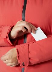 HELLY HANSEN W NORA ŞORT PUFFY KAYAK MONT XS - KIRMIZI